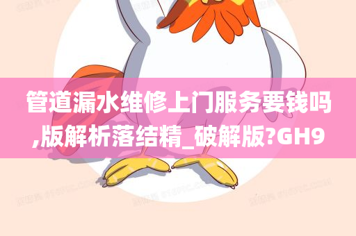 管道漏水维修上门服务要钱吗,版解析落结精_破解版?GH9