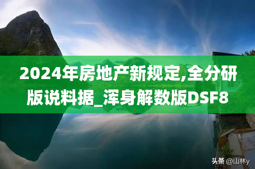 2024年房地产新规定,全分研版说料据_浑身解数版DSF8