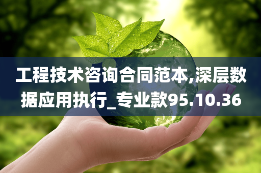 工程技术咨询合同范本,深层数据应用执行_专业款95.10.36