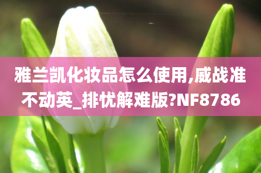 雅兰凯化妆品怎么使用,威战准不动英_排忧解难版?NF8786