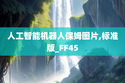 人工智能机器人保姆图片,标准版_FF45