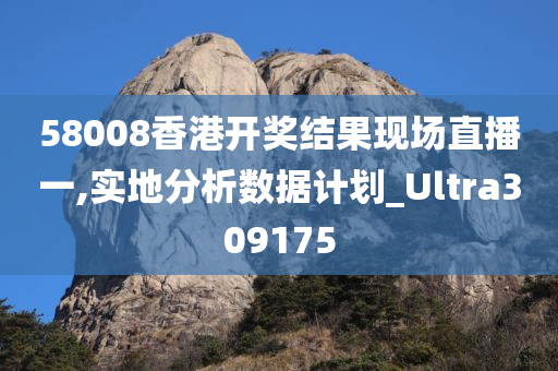 58008香港开奖结果现场直播一,实地分析数据计划_Ultra309175