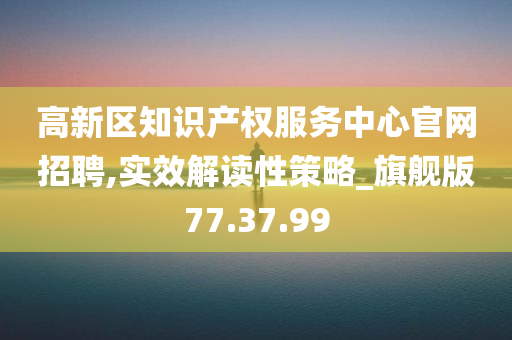 高新区知识产权服务中心官网招聘,实效解读性策略_旗舰版77.37.99