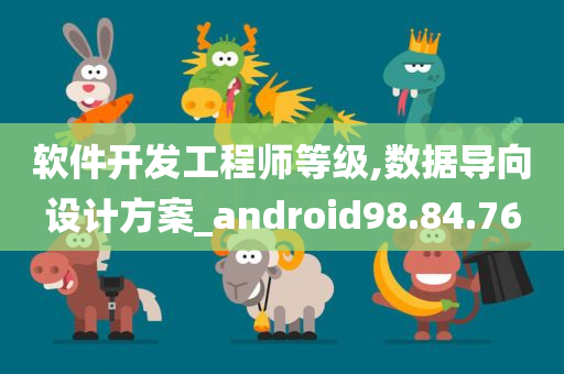 软件开发工程师等级,数据导向设计方案_android98.84.76