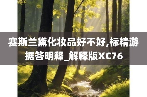 赛斯兰黛化妆品好不好,标精游据答明释_解释版XC76