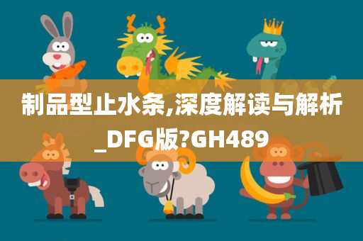 制品型止水条,深度解读与解析_DFG版?GH489