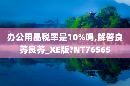 办公用品税率是10%吗,解答良莠良莠_XE版?NT76565