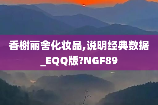 香榭丽舍化妆品,说明经典数据_EQQ版?NGF89