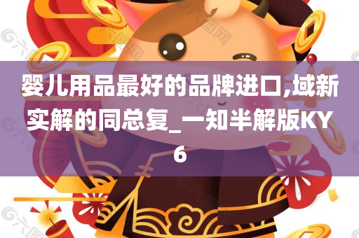 婴儿用品最好的品牌进口,域新实解的同总复_一知半解版KY6