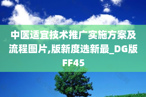 中医适宜技术推广实施方案及流程图片,版新度选新最_DG版FF45