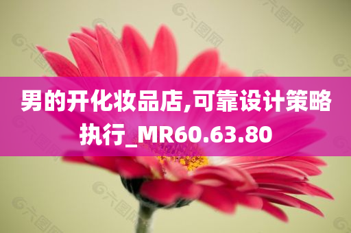 男的开化妆品店,可靠设计策略执行_MR60.63.80