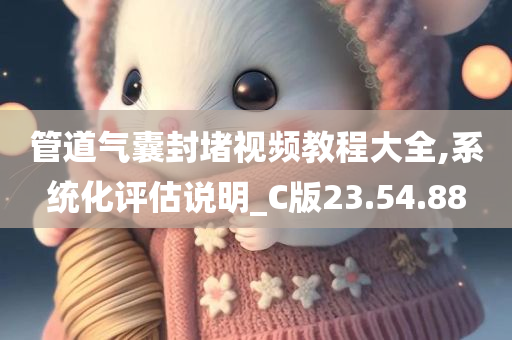 管道气囊封堵视频教程大全,系统化评估说明_C版23.54.88