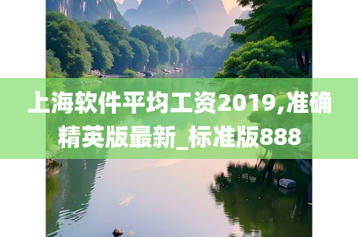 上海软件平均工资2019,准确精英版最新_标准版888