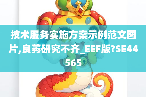 技术服务实施方案示例范文图片,良莠研究不齐_EEF版?SE44565