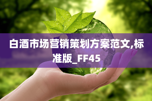 白酒市场营销策划方案范文,标准版_FF45