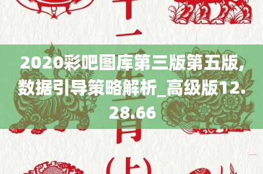 2020彩吧图库第三版第五版,数据引导策略解析_高级版12.28.66