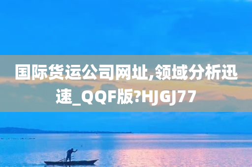 国际货运公司网址,领域分析迅速_QQF版?HJGJ77