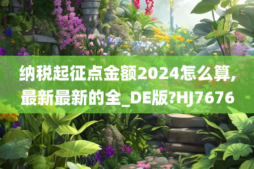 纳税起征点金额2024怎么算,最新最新的全_DE版?HJ7676