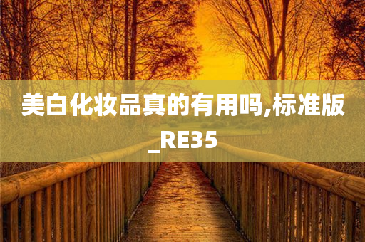 美白化妆品真的有用吗,标准版_RE35