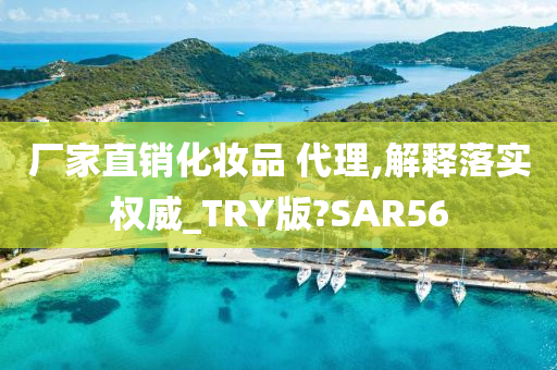 厂家直销化妆品 代理,解释落实权威_TRY版?SAR56