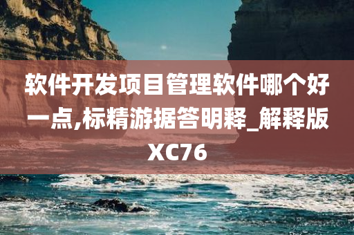 软件开发项目管理软件哪个好一点,标精游据答明释_解释版XC76