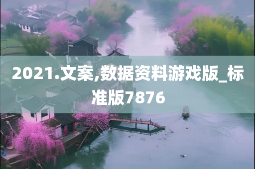 2021.文案,数据资料游戏版_标准版7876