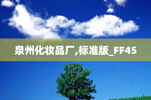 泉州化妆品厂,标准版_FF45