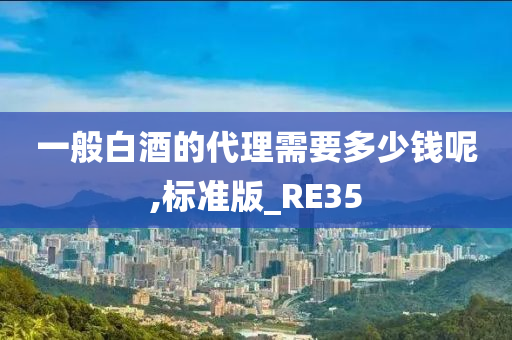 一般白酒的代理需要多少钱呢,标准版_RE35