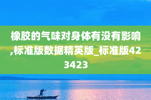 橡胶的气味对身体有没有影响,标准版数据精英版_标准版423423