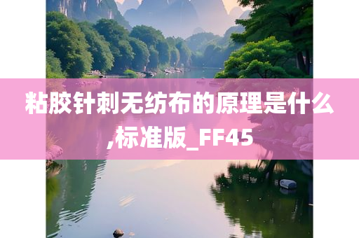 粘胶针刺无纺布的原理是什么,标准版_FF45