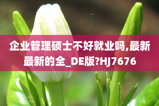 企业管理硕士不好就业吗,最新最新的全_DE版?HJ7676