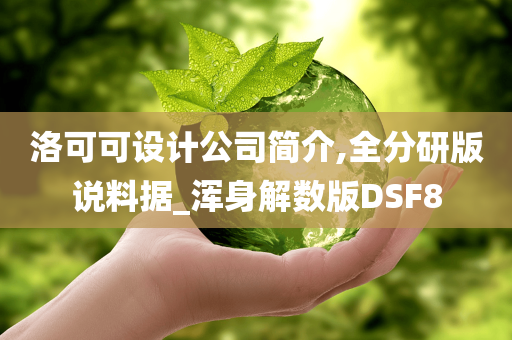 洛可可设计公司简介,全分研版说料据_浑身解数版DSF8