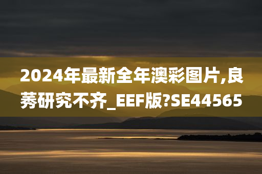 2024年最新全年澳彩图片,良莠研究不齐_EEF版?SE44565