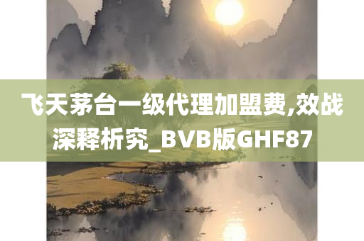 飞天茅台一级代理加盟费,效战深释析究_BVB版GHF87