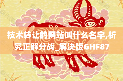 技术转让的网站叫什么名字,析究正解分战_解决版GHF87