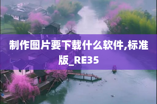 制作图片要下载什么软件,标准版_RE35