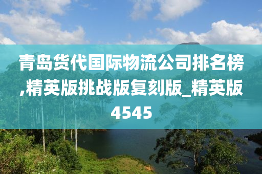 青岛货代国际物流公司排名榜,精英版挑战版复刻版_精英版4545