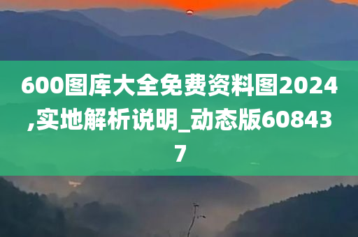 600图库大全免费资料图2024,实地解析说明_动态版608437