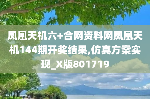 凤凰天机六+合网资料网凤凰天机144期开奖结果,仿真方案实现_X版801719