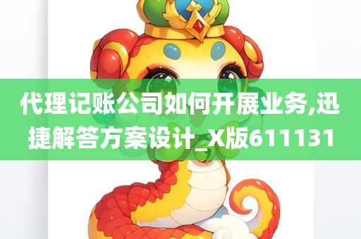 代理记账公司如何开展业务,迅捷解答方案设计_X版611131