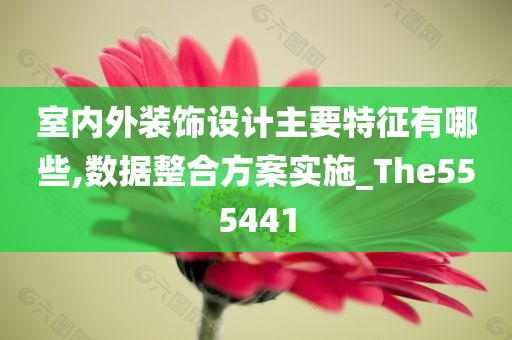 室内外装饰设计主要特征有哪些,数据整合方案实施_The555441