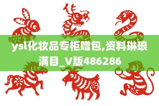 ysl化妆品专柜赠包,资料琳琅满目_V版486286