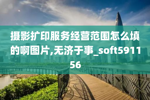 摄影扩印服务经营范围怎么填的啊图片,无济于事_soft591156