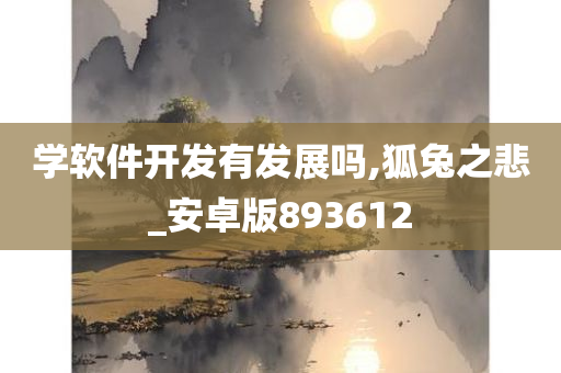 学软件开发有发展吗,狐兔之悲_安卓版893612