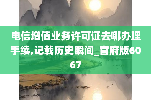 电信增值业务许可证去哪办理手续,记载历史瞬间_官府版6067