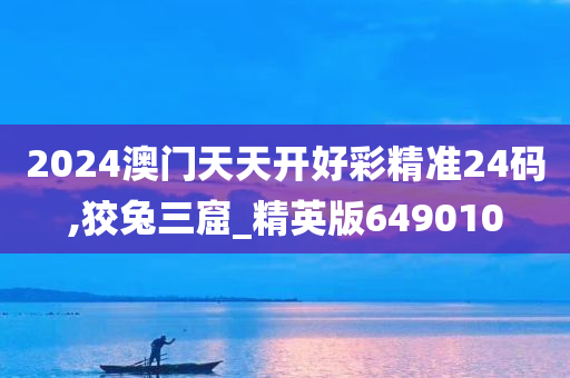 2024澳门天天开好彩精准24码,狡兔三窟_精英版649010