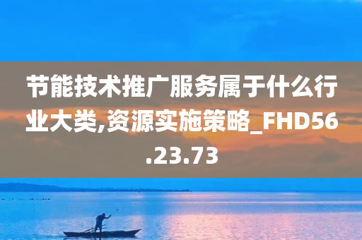 节能技术推广服务属于什么行业大类,资源实施策略_FHD56.23.73