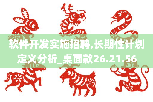 软件开发实施招聘,长期性计划定义分析_桌面款26.21.56