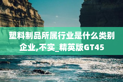 塑料制品所属行业是什么类别企业,不实_精英版GT45