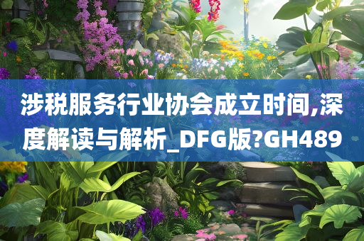 涉税服务行业协会成立时间,深度解读与解析_DFG版?GH489